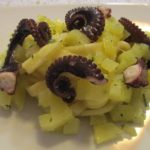 Fettuccine con patate e polipo: 4/01