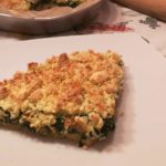 Sbriciolata con ricotta e spinaci