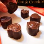 Cioccolatini con cuore di pistacchio