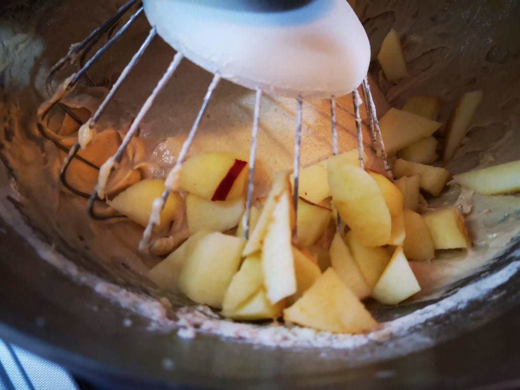 Torta di mele sotto-sopra