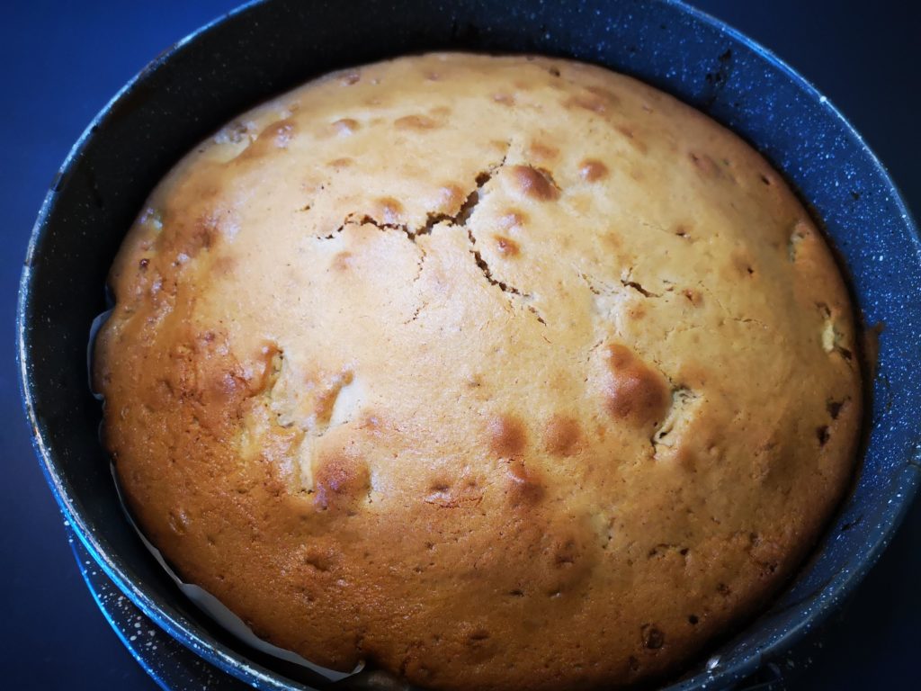 Torta di mele sotto-sopra