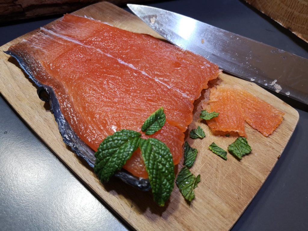 salmone affumicato 