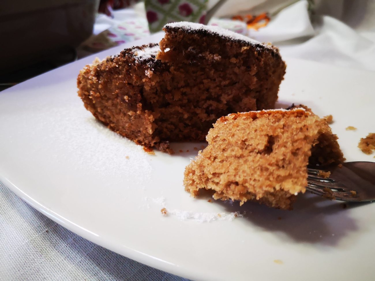 Torta quattro quarti al cioccolato