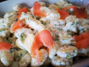 Infornate gli Gnocchi di patate al salmone