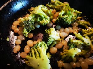 broccoli e cipolline