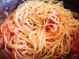 risottate la pasta nel sugo