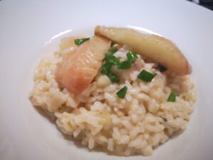 Risotto pere e gorgonzola dolce