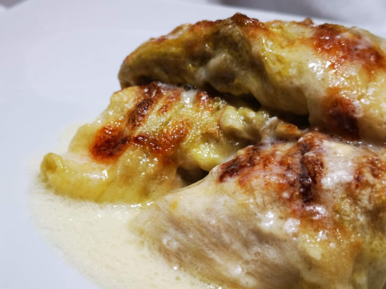 Involtini di lattuga al forno