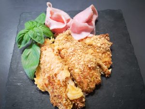 Involtini di Fiori di zucca al forno