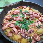 Totani con patate in umido