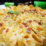 Calamarata farcita con mortadella