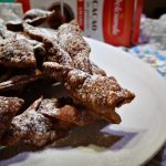 Chiacchere al cacao e rum