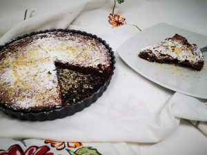 Torta tenerina alle nocciole