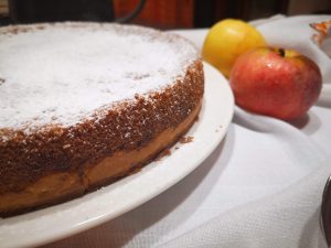 Torta di mele alle tre consistenze