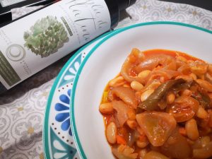 Cotiche e fagioli cucina romana