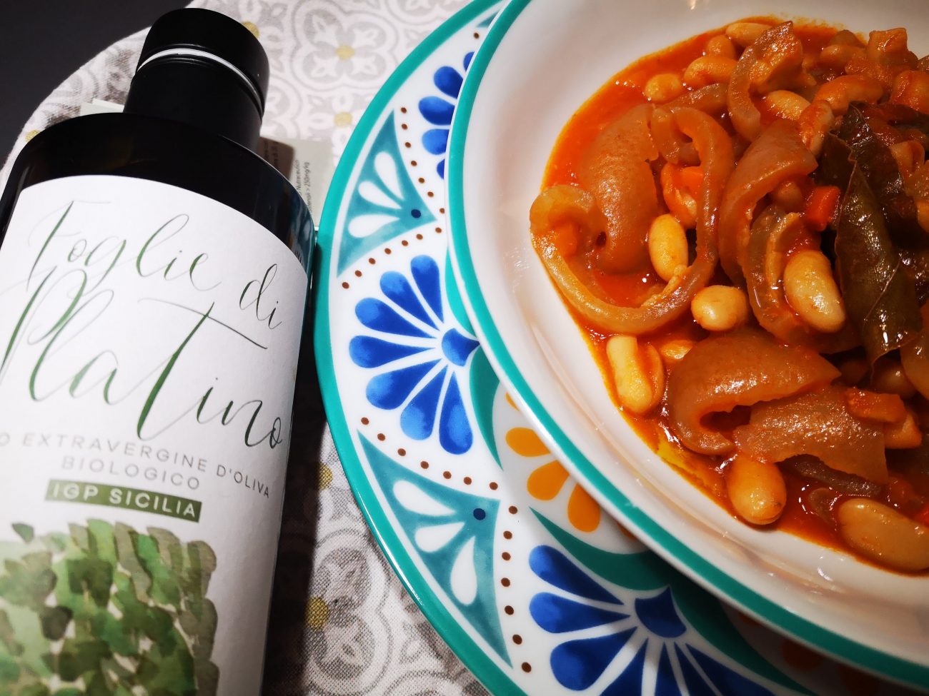 Cotiche e fagioli cucina romana