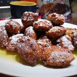 Frittelle di riso e gocce di cioccolato
