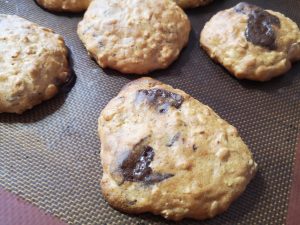 Biscotti al miele e avena