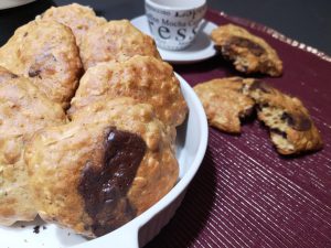 Biscotti al miele e avena