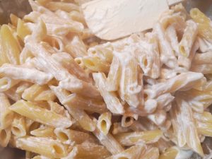 Pasta con il cavolfiore e ricotta al forno