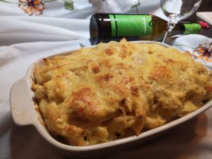 Pasta con il cavolfiore e ricotta al forno