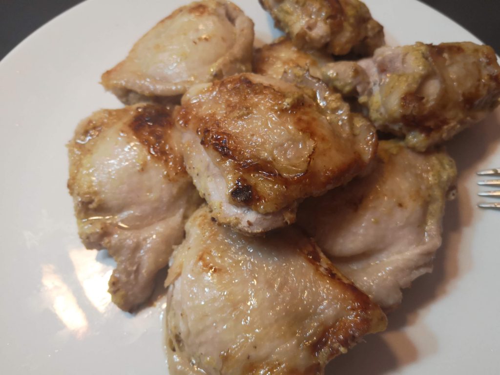 Pollo alla senape dolce e miele