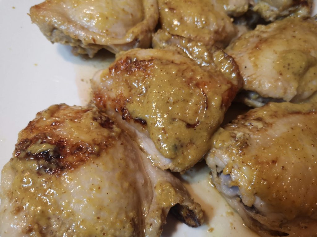 Pollo alla senape dolce e miele