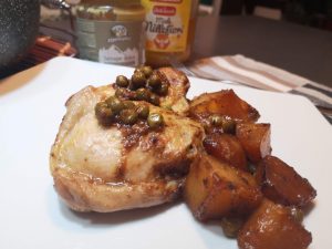 Pollo alla senape dolce e miele