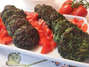 Polpette vegetariane di spinaci