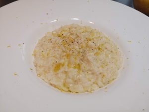 Risotto morbido al limone