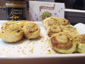 Prussiane alla crema di pistacchio