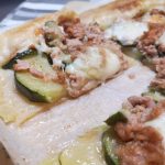 Sfoglia con zucchine e tonno