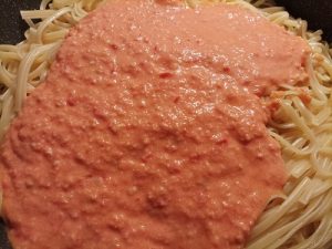 Spaghetto alla crudaiola
