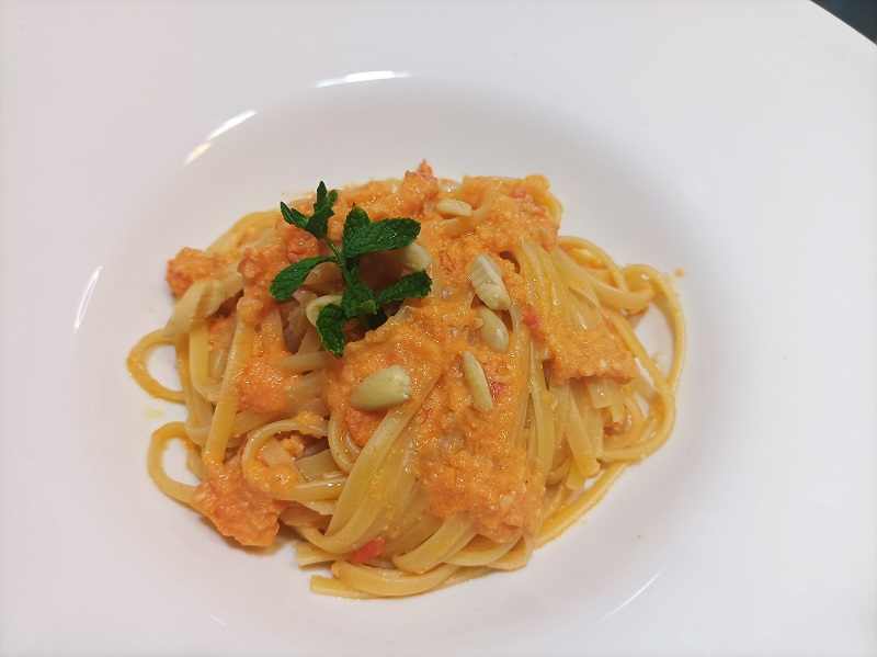 Spaghetto alla crudaiola