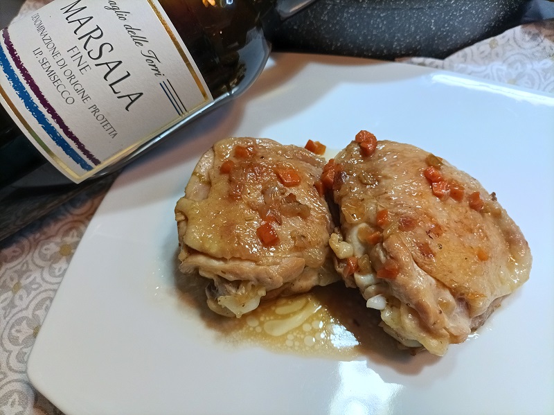 Pollo al marsala