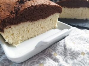 Torta morbida alla vaniglia e cioccolato