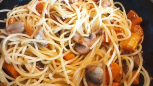 Spaghetti al profumo di bosco