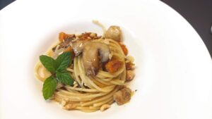 Spaghetti al profumo di bosco