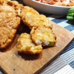 Frittelle di gamberi e zucchine
