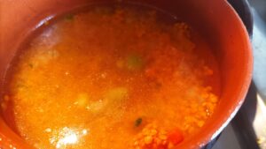 Zuppa di lenticchie rosse