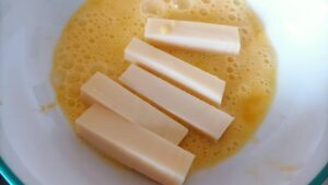 Stick di formaggio filante