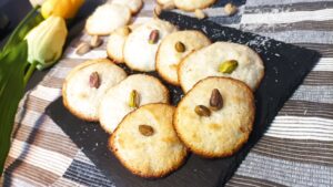 Biscotti al cocco e pistacchi