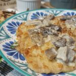 Lonza con crema e funghi porcini