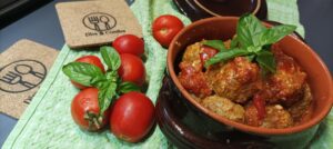 Polpette al sugo di pomodoro fresco