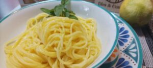 Pasta al burro e limone