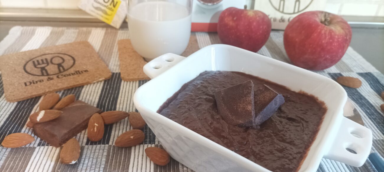 Mousse al cacao e zucca