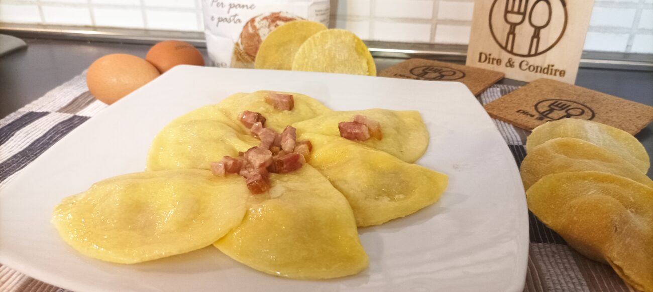 Ravioloni fatti in casa