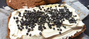 Torta paradiso con gocce di cioccolato