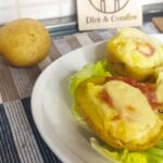 Barchette di patate filanti