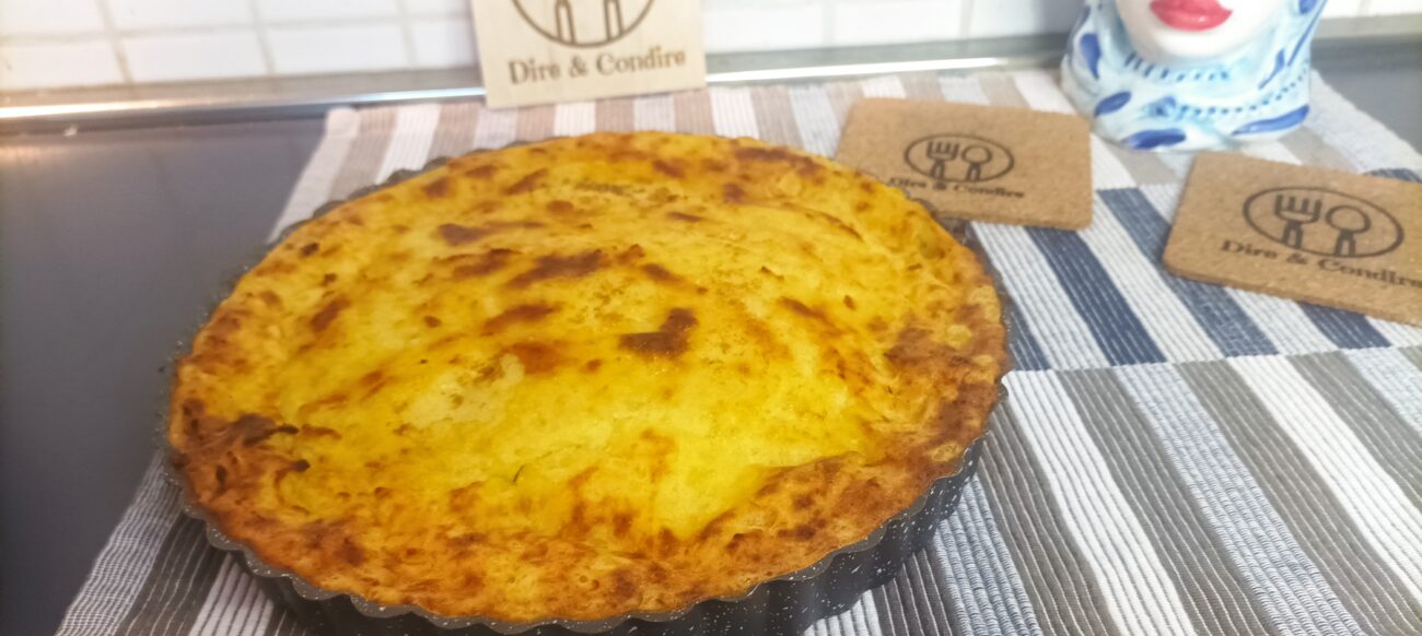 Crostata morbida di patate